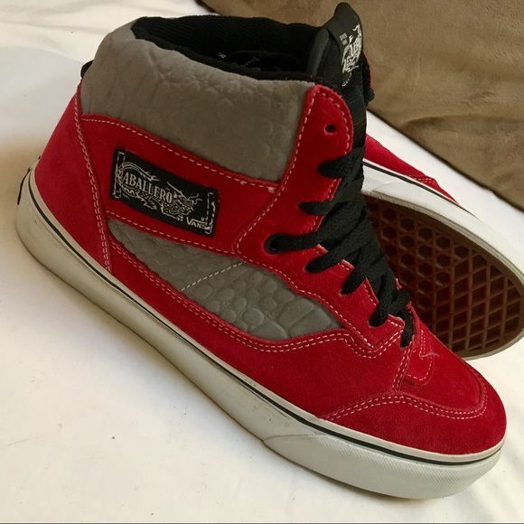 Vans Caballero hi top classic skate shoes vtg - Picture 5 of 8